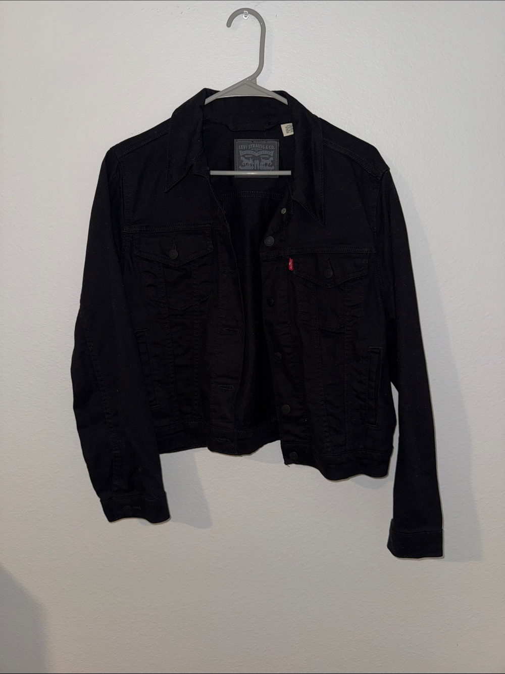 Levi's Women's Black Denim Trucker Jacket
